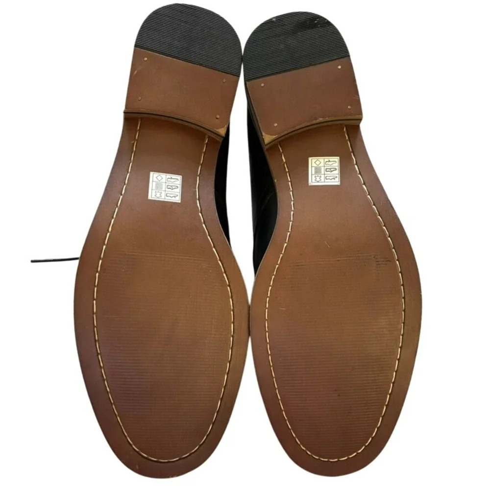 NWT Crevo Dorville Chukka Boots Sz 12 Black Leather Office Business Casual‎